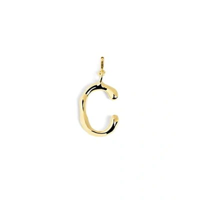 Imagen de Singularu Letter XL Colgante, Mujer, Talla: One Size, Letra c oro