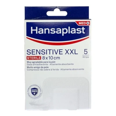 Imagen de Apósitos Esterilizados Hansaplast Hp Sensitive XXL 5 Unidades
