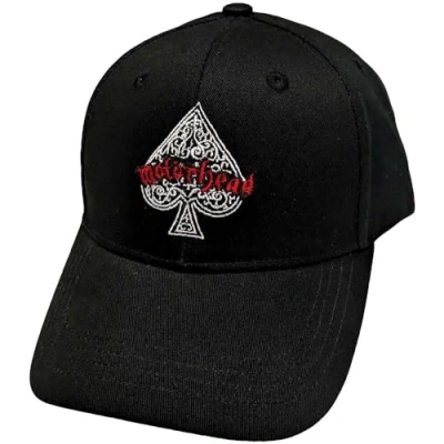 Imagen de Rock Off officially licensed products Motorhead Ace of Spades Gorra de béisbol Negro, Talla Única, Negro , única