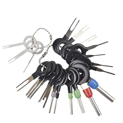 Imagen de QISF 21 Piezas Kit de Herramientas Eliminación Terminales Extractor Eléctricos Pines Coche