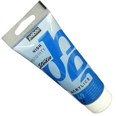 Imagen de Pébéo Acrílico Fine Studio Pintura acrílica Cyan Primaro 100 ml