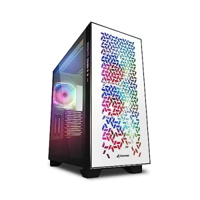 Imagen de Caja SHARKOON ELITE SHARK CA300H RGB Blanco
