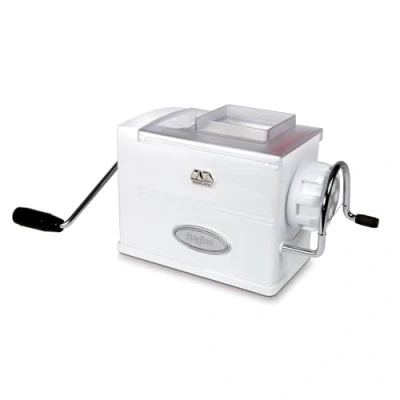 Imagen de Marcato Máquina para Pasta, Pasta Maker, Trafila Fresca, Manual, 5 Trafillas Incluidas, Bucatini, Fusilli, Maccheroni, Maccheroncini, Rigatoni, Hecho en Italia. Modelo: Regina.