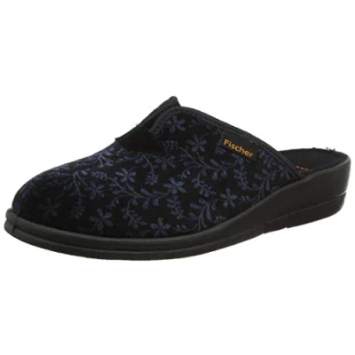 Imagen de Fischer Dora, Pantuflas Mujer, Azul (Blauschwarz 552), 39 EU