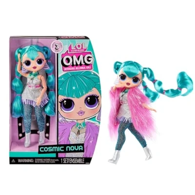 Imagen de L.O.L. Surprise! LOL Surprise OMG muñeca de Moda Cosmic Nova Se Incluye una Fashion, Múltiples Sorpresas y Fabulosos Accesorios Gran Regalo para Niños Niñas Mayores 4 Años
