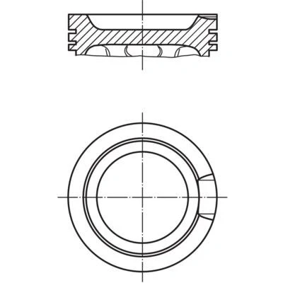 Imagen de Pistón MAHLE ORIGINAL 033 14 00