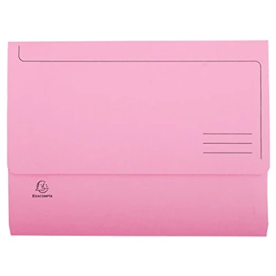 Imagen de Exacompta 46778E Lote de 50 Bolsas Super 250, Color Rosa