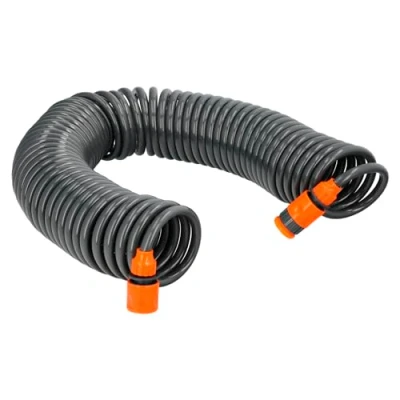 Imagen de Manguera Riego Jardin Autoenroscable Con Conectores 15 Metros