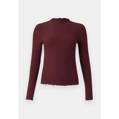 Imagen de ONLY EMMA NOOS Camiseta de manga larga, Mujer, Talla: XS, Madder brown