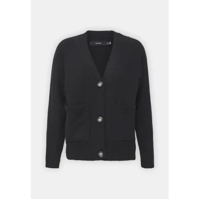 Imagen de Vero Moda Vmboom V NECK Button Cardigan Chaqueta de punto, Mujer, Talla: XS, Black
