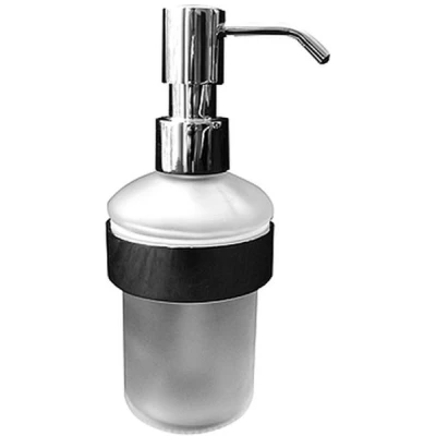 Imagen de Cisterna código D 99161 de pared dispensador jabón cromado/vidrio mate