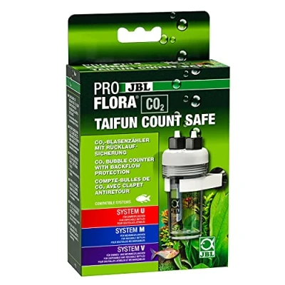 Imagen de JBL PROFLORA CO2 Taifun Cont Safe, Contador de Burbujas CO2, protección reflujo integrada