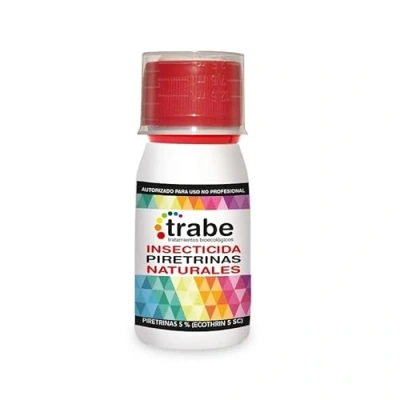Imagen de GROWMANIA Insecticida de Piretrina Natural 5% Trabe 50 ML Protección Cultivos y Plantas frente Plagas forma