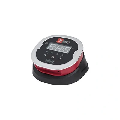 Imagen de Weber iGrill 2 50 380C Digital Termómetro de comida cocina (AA, 200 h, 180 mm, 220 690 182,9 mm), Negro/ Rojo
