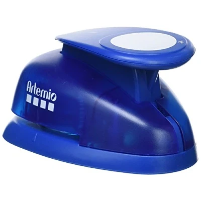 Imagen de Artemio Perforadora Gigante de 5 cm diámetro, Azul, 11 x 7,5 18