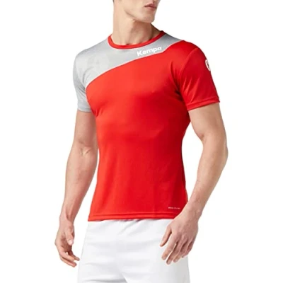 Imagen de Kempa Core 2.0 Shirt Women Camiseta De Juego Balonmano para Mujer, Rojo/Gris Oscuro Mezcla, M