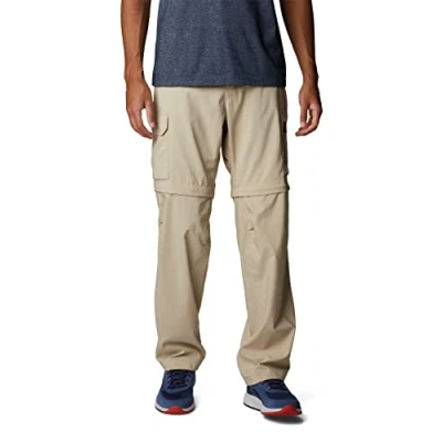 Imagen de Columbia Silver RIDGE Utility Convertible PANT Pantalones montañeros largos, Hombre, Talla: 44x34, Ancient fossil