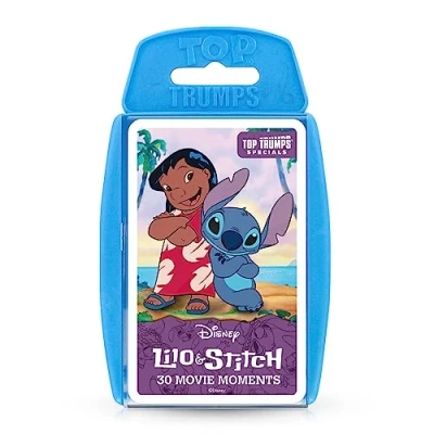 Imagen de Top Trumps Specials Disney Lilo and Stitch 30 Movie Moments Juego de cartas, WM04056 EN1 6