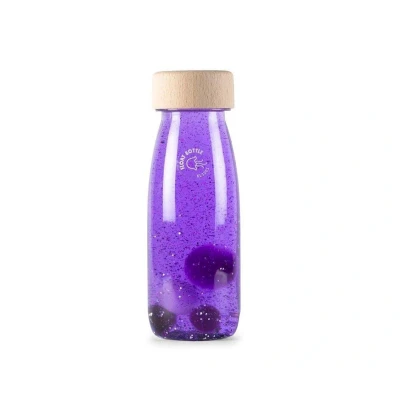 Imagen de Botella Sensorial Flotante Lila