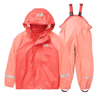 Imagen de Helly Hansen K Bergen 2.0 PU Rainset Peach Echo Kids Unisex 1