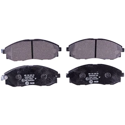 Imagen de HELLA 8DB 355 009 381 Juego de pastillas freno con avisador acústico desgaste HYUNDAI: H 1 / Starex MPV, Furgón, H100 Furgón