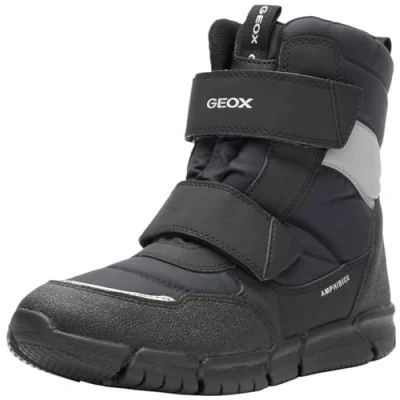 Imagen de Geox J Flexyper Boy B Abx, Botas para Niños, Negro (Black), 28 EU