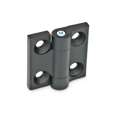 Imagen de Ganter Normelemente bisagras fricción ajustable par resistencia a la GN 437 ZD 60 SW zinc fundido presión 60x60 mm