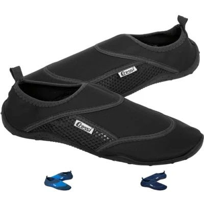Imagen de Cressi Coral Zapatillas Chanclas, Adultos unisex, Negro, 40