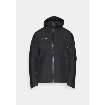 Imagen de Mammut Crater Hooded Jacket MEN Chaqueta Hard shell, Hombre, Talla: Medium, Black