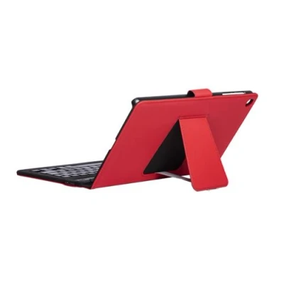 Imagen de Funda tablet Silver HT Samsung A9+, Para 11&quot;, Teclado Bluetooth, Cable USB C, Antideslizante, Rojo