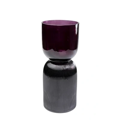 Imagen de Kare jarrón de diseño Marvelous Duo, Lila, florero, Decorativo, Recipiente para Flores, Mesa, 40 cm