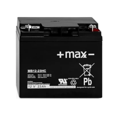 Imagen de Batería compatible REC22 12B 12I 12V 23Ah AGM, sin plomo, mantenimiento
