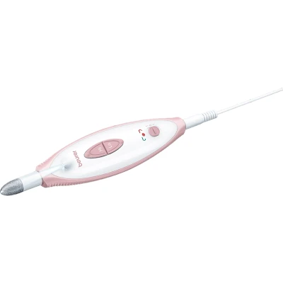 Imagen de Set de manicura y pedicura Beurer SR MP1, 7 Adaptadores, 2 Velocidades, Blanco rosa