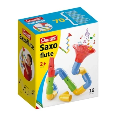 Imagen de Quercetti Q4170 4170 Saxoflute, Wind &amp; Brass Construction Set, Toy Musical Instrument for Kids