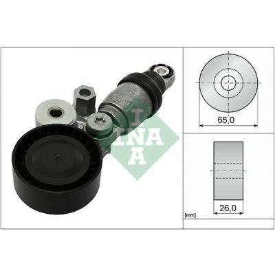 Imagen de INA 534 0342 10 Brazo tensor, correa trapecial poli V
