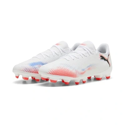 Imagen de PUMA Future 8 Play FG/AG Wn&#039;s, Zapatillas de fútbol Mujer, Blanco Negro Rojo Brillante, 37.5 EU