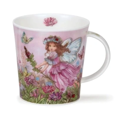 Imagen de Dunoon Lomond Taza de porcelana fina, diseño hadas (lila)