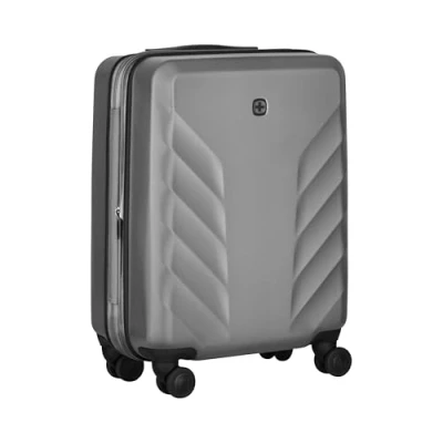 Imagen de Wenger Motion Carry on Maleta rígida con 4 Ruedas, Equipaje de Mano, 36 (43) l, Carcasa rígida, Cierre Seguridad, Mujer Hombre, Viajes Vacaciones, Negro, 612547