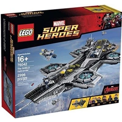 Imagen de LEGO SUPER HEROES MARVEL 76042 EL HELITRANSPORTE DE SHIELD