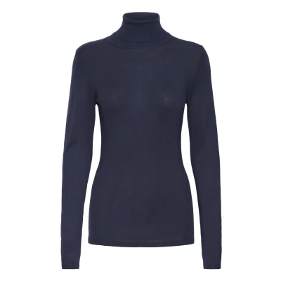 Imagen de ICHI MAFA RN NOOS Jersey de punto, Mujer, Talla: Large, Total eclipse