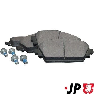 Imagen de JP GROUP 3463600510 Juego de pastillas freno Eje delantero con avisador acústico desgaste NISSAN: Primera Hatchback, Almera Tino