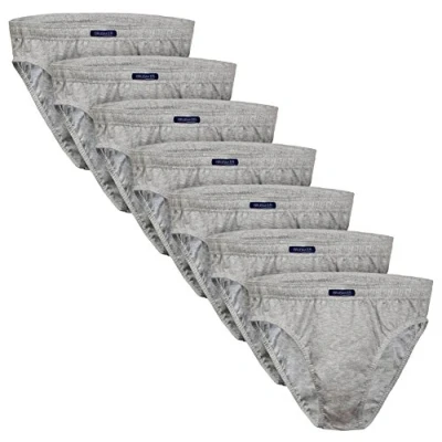 Imagen de BRUBAKER Calzoncillos Hombre 100% algodón 7 Pares Azul Talla L