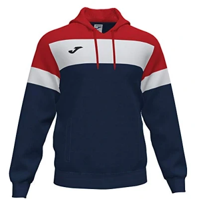 Imagen de Joma Crew IV Sudaderas, Hombre, Marino Rojo, XL