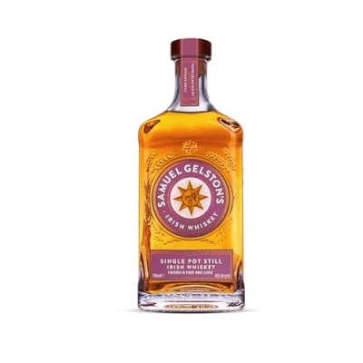 Imagen de Samuel Gelston&#039;s Single Pot Still Irish Whiskey Pinot Noir Casks 40% Vol. 0,7l in Giftbox