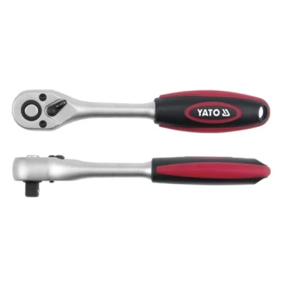Imagen de YATO YT 0323 Chicharra reversible 72 10 (3/8&quot;) 197 Acero cromo vanadio
