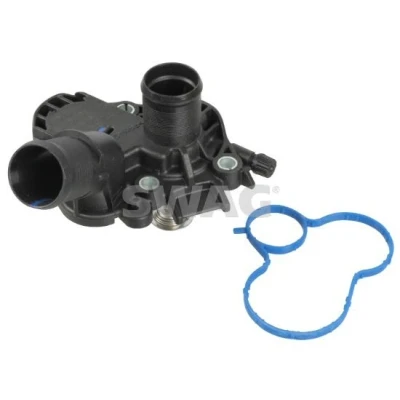 Imagen de SWAG 33 10 2171 Termostato, refrigerante 83 con junta carcasa (cárter) CITROËN: C3 II, C4 II Cactus, DS3 Hatchback, PEUGEOT: 208 I Hatchback