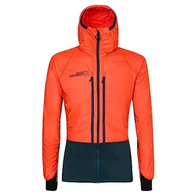 Imagen de ROCK EXPERIENCE REMJ10041 WISEMAN HYBRID Jacket Men 0740 CHERRY TOMATO+1556 REFLECTING POND L