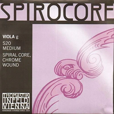 Imagen de Thomastik cuerda para Viola 4/4 Spirocore Sol núcleo en espiral entorchada acero cromo, mediana