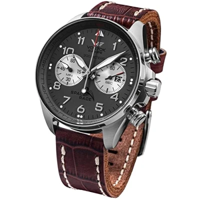 Imagen de Vostok Europe Space Race Reloj para Hombre Analógico de Cuarzo con Brazalete Piel Vaca 6S21 325A666