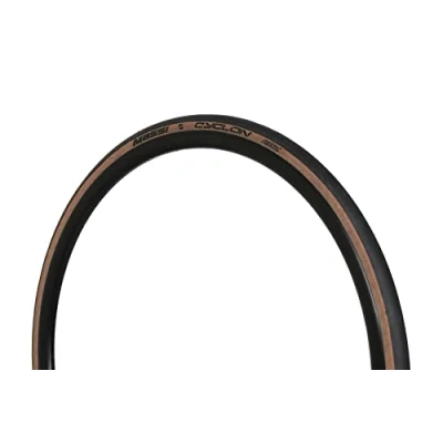 Imagen de Massi Cub.700X25 A/F CYCLON Elite Classic Cubierta, Adultos Unisex, Negro